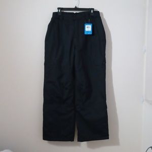 NWT COLUMBIA Waterproof Insulated Ski Men Winter Pants Black Size M.